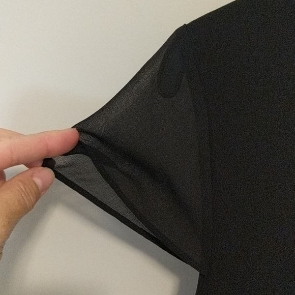 DKNYC black shortsleeved top size Medium - Picture 6 of 7